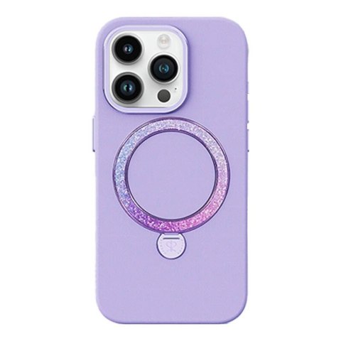 Etui JOYROOM PN-15L2 Dancing Circle iPhone 15 Pro (fioletowe)