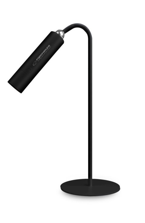 ESPERANZA ESPERANZA LAMPKA BIURKOWA LED 3W1 AGENA CZARNA ELD118K