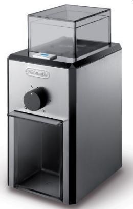 Młynek do kawy DeLonghi KG 89 (110W; żarnowy; kolor czarny) (OUTLET)
