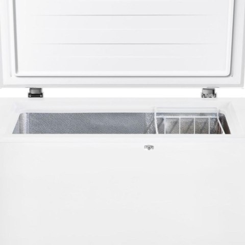 Zamrażarka skrzyniowa Gorenje FH14EAW | klasa E | 142 l | 7 kg/24h | 85 cm | FastFreeze | FreezeProtect -15°C | zamek | biały (O