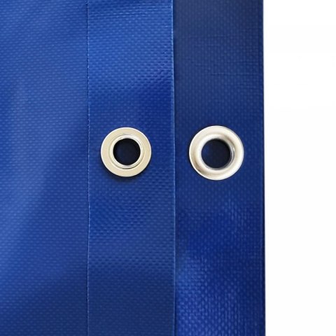JAGO Plandeka 650 g/m², oczka aluminiowe, niebieska, 2 x 3 m