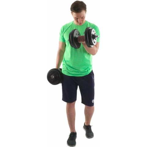 Obciążenia do hantli 30 kg ScSPORTS, plastik, otwór 30 mm