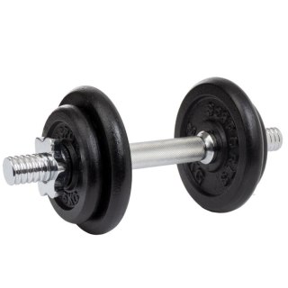 Zestaw do ćwiczeń ScSPORTS 10 kg, żeliwo, gryf 35 cm