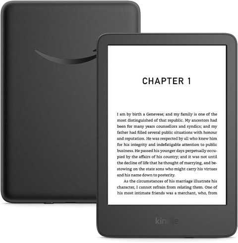 Czytnik E-booków New Kindle 11 6" 16GB Wi-Fi Czarny bez reklam (OUTLET)