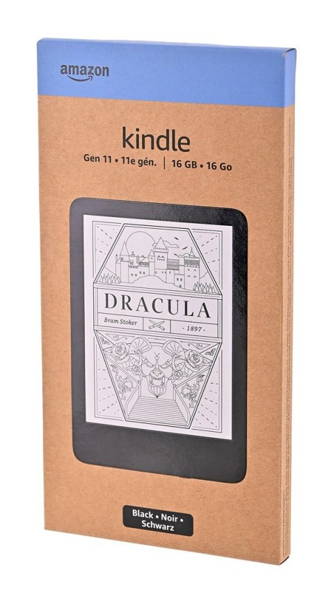 Czytnik E-booków New Kindle 11 6" 16GB Wi-Fi Czarny bez reklam (OUTLET)