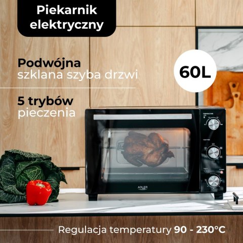 Piekarnik elektryczny ADLER AD 6028 (OUTLET)