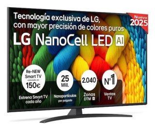 TV SET LCD 55" 4K/55NANO81A6A LG