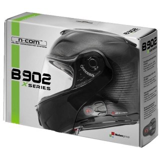 Interkom motocyklowy NOLAN N-COM B902 X do kasków NOLAN, komplet na 1 kask (OUTLET)