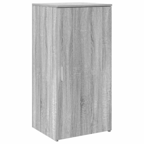 Biurko recepcyjne szare Sonoma 200x50x103,5 cm Drewno klejone