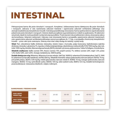 VetExpert Veterinary Diet Intestinal dog 12kg (OUTLET)