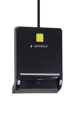 GEMBIRD UNIWERSALNY CZYTNIK KART SMART CARD USB, CZARNY