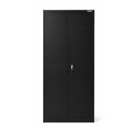 Iron Mate Szafa Gospodarcza Metalowa SATURN 185x90x45 Czarna RAL9005