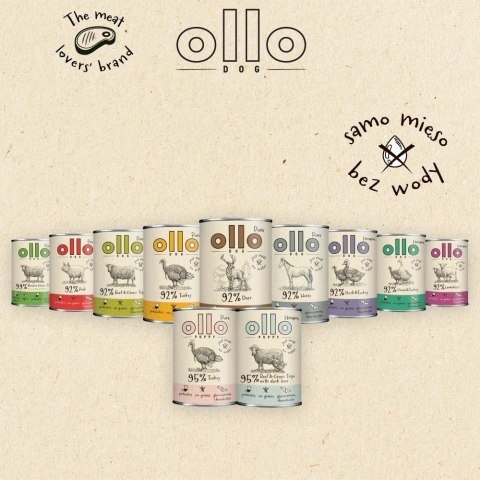 Ollo Umami Gęś i Indyk 850g