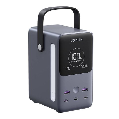 Powerbank UGREEN PB770 48000mAh 300W 6-portowy (szary)