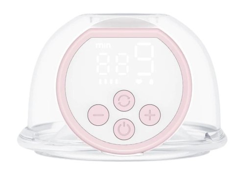 MOMCOZY S12 Pro - noszony laktator, różowy, zestaw pojedynczy