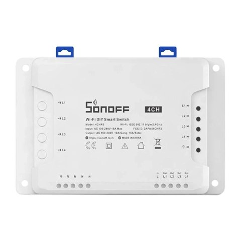 Przekaźnik Wi-Fi SONOFF 4CHR3 4-kanałowy