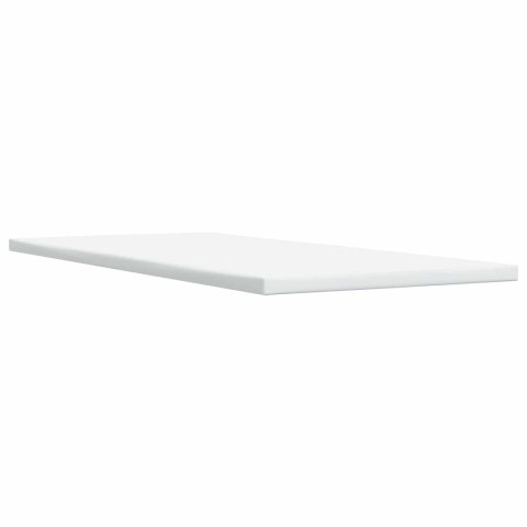 VidaXL Łóżko kontynentalne z materacem ciemnoszary 100 x 200 cm Welur