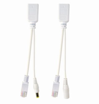 NET POE ADAPTER CABLE KIT PP12-POE-0.15M-W GEMBIRD