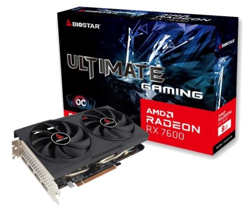 VGA PCIE16 RX7600 8GB GDDR6/VA76S6RM81 BIOSTAR