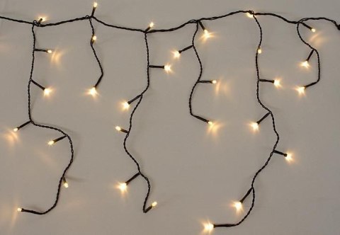 DiLED świetlny deszcz- 80 LED, ciepły biały