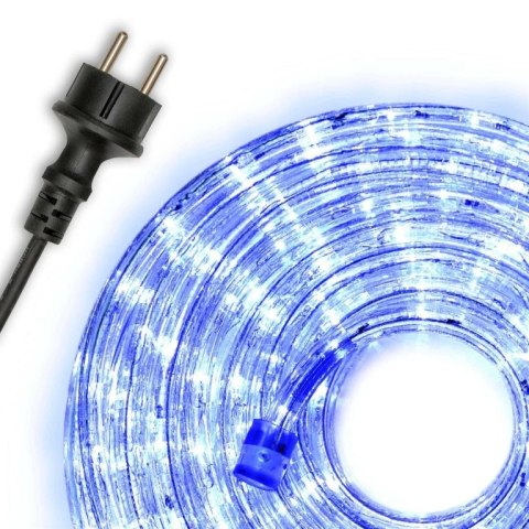 LED świetlny kabel - 240 diod, 10 m, niebieski