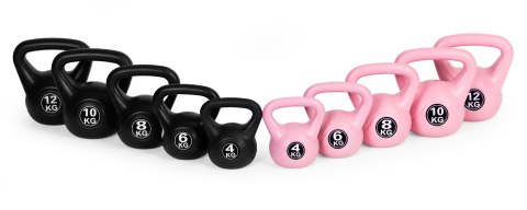 Kettlebell kettle 8 kg do ćwiczeń hantla kula odważnik obciążenie ciężar fitness MOVEPRO