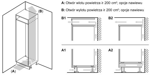 Lodówka do zabudowy BOSCH KIV86VFE1