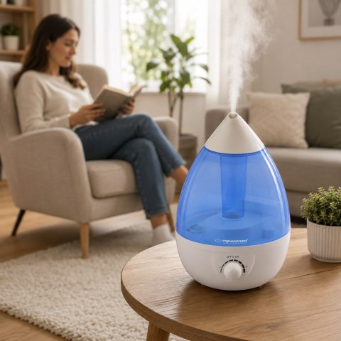Nawilżacz powietrza Esperanza COOL VAPOR EHA005 (25W; kolor niebieski)
