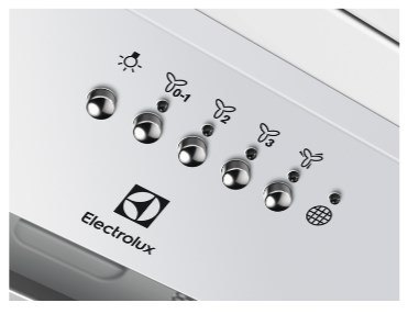 Okap do zabudowy ELECTROLUX LFG719W 80 cm | Hob2Hood | LED | biały