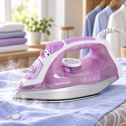 Żelazko parowe Esperanza TULLE EHI004 (2400W; kolor biały)