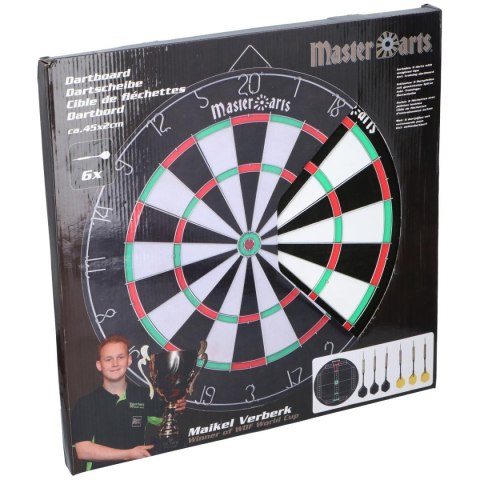 DART KARTONOWY 45CM + 6 RZUTEK MASTER DARTS