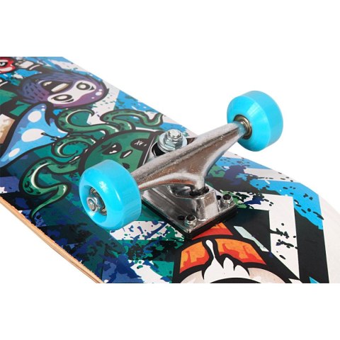 DESKOROLKA DREWNIANA OCOTOPUS BLUE BEST SPORTING