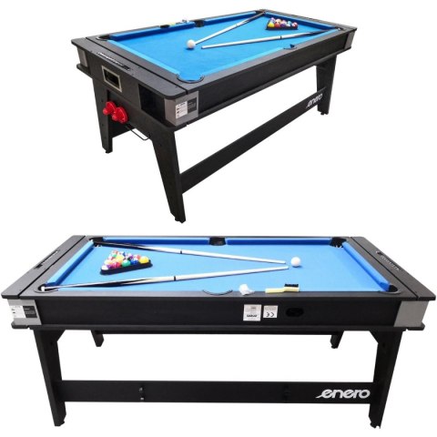 STÓŁ DO MULTIGIER 4W1 BILARD TENIS STOŁOWY CYMBERGAJ STÓŁ JADALNY 189x94,1x81,3CM ENERO