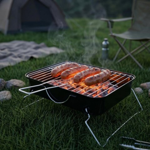 GRILL TURYSTYCZNY RANGER 35x25,5CM CZARNY