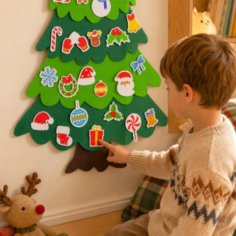 KALENDARZ ADWENTOWY CHOINKA DIY