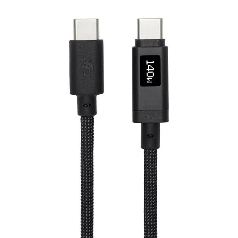 Kabel DJI Power USB-C 7A 1.8m z wyświetlaczem