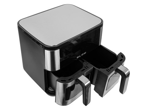 AIR FRYER frytkownica beztłuszczowa BLOW 2500W 9L dwukomorowa (OUTLET)
