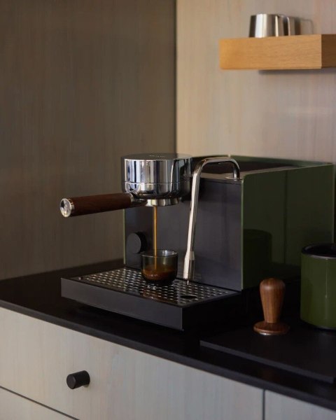 Fellow Espresso ekspres kolbowy Series 1 leśna zieleń
