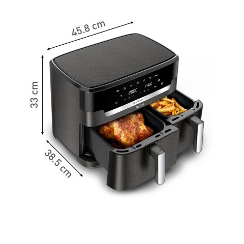 Frytkownica beztłuszczowa TEFAL DualEasy EY942HE0