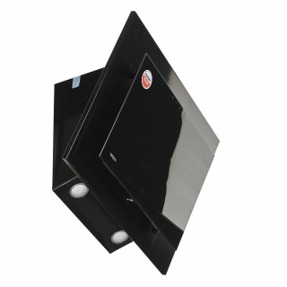 Okap kominowy AKPO WK-4 NERO ECO 50 cm | LED liniowy | czarny (OUTLET)