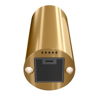 Okap kominowy MAAN Elba WPB 731 60 cm | LED | filtry aluminiowe | złoty (OUTLET)