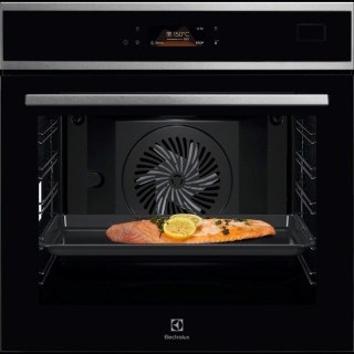 Piekarnik parowy Electrolux EOB8S38X MealAssist SteamPro 72 l | SteamPro | MealAssist | szybkie nagrzewanie | srebrno-czarny (OU