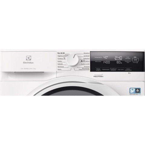 Pralka ELECTROLUX EW6F2484P 600 8 kg 1400 obr/min | SensiCare | SteamAction | SpeedAction (OUTLET)