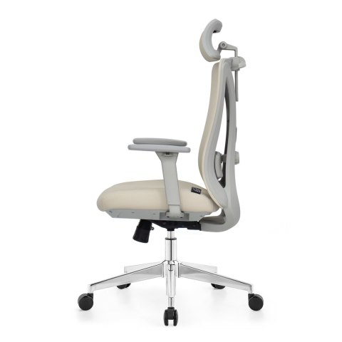 Fotel biurowy ergonomiczny ANGEL GelatO Szary
