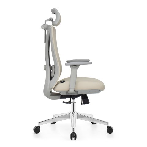 Fotel biurowy ergonomiczny ANGEL GelatO Szary