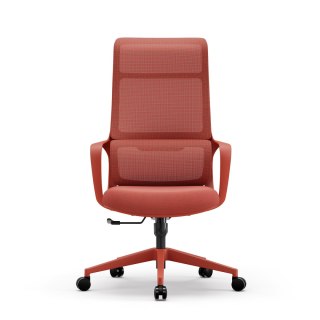 Fotel ergonomiczny ANGEL biurowy obrotowy mOja czerwony