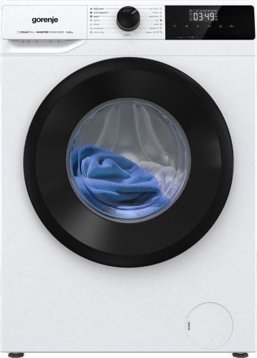 Pralka Gorenje WNHPI94A1PS/PL 9 kg 1400 obr/min | SteamTech | AddClothes | silnik PowerDrive (OUTLET)