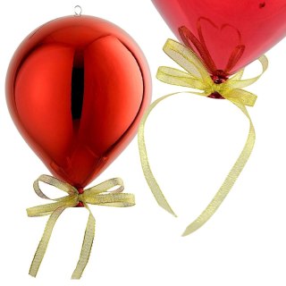 BOMBKA FORMÓWKA PLASTIKOWA BEZPIECZNA BALON 28CM CZERWONA MICA
