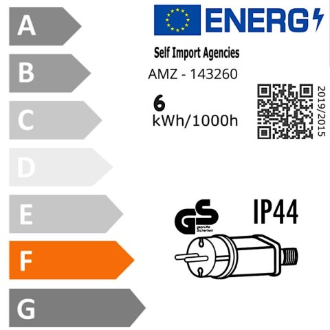 DEKORACJA ŚWIETLNA RENIFER Z KOKARDĄ 50X88CM 720LED