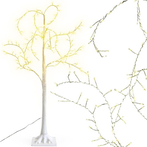 DRZEWKO DEKORACYJNE 150LED 120CM WHITE